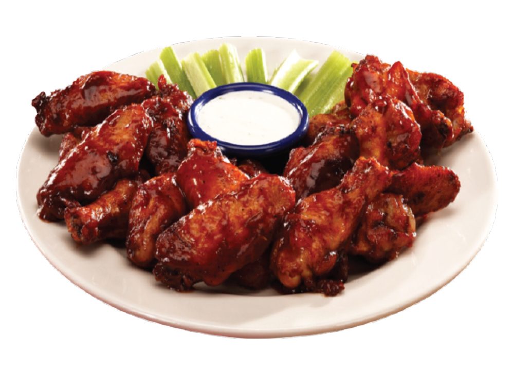 Smokey BBQ Wings (6 pcs)