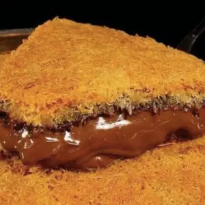 Kunafa with Nutella