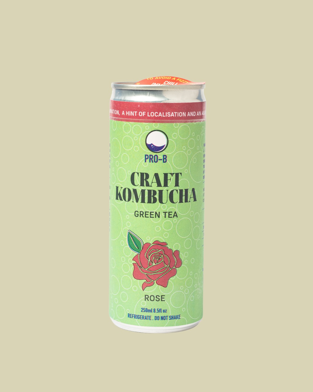 Green Tea Rose Kombucha - 10929