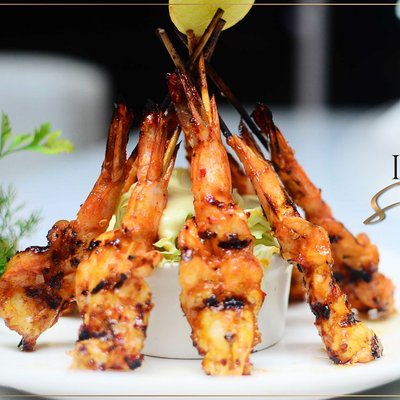 Spicy Grilled Prawns