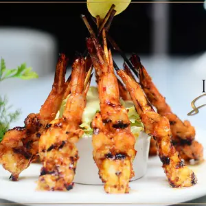 Spicy Grilled Prawns