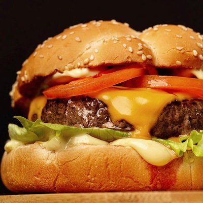 All American Beef Cheese Burger