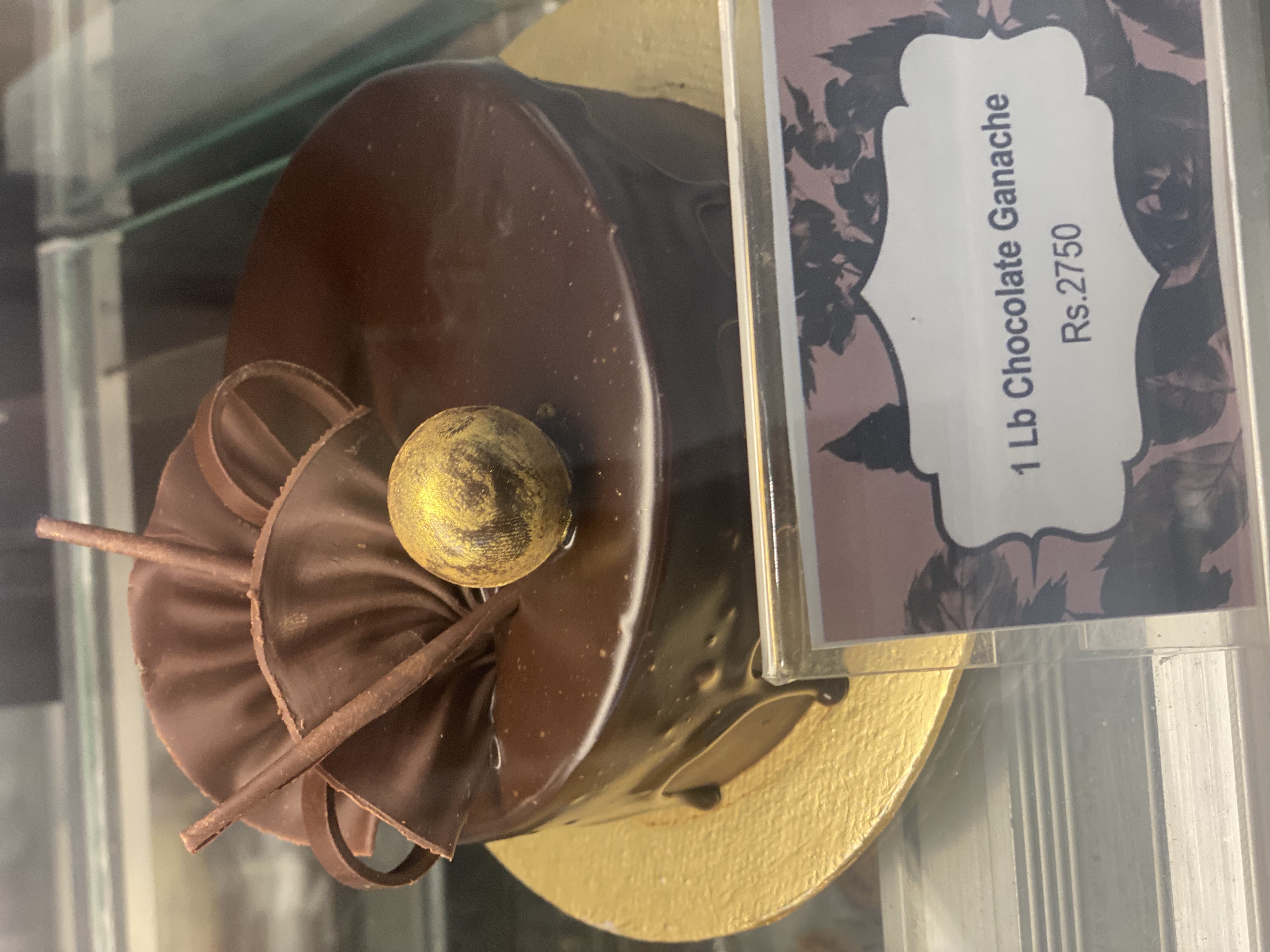 Chocolate Ganache Cake 