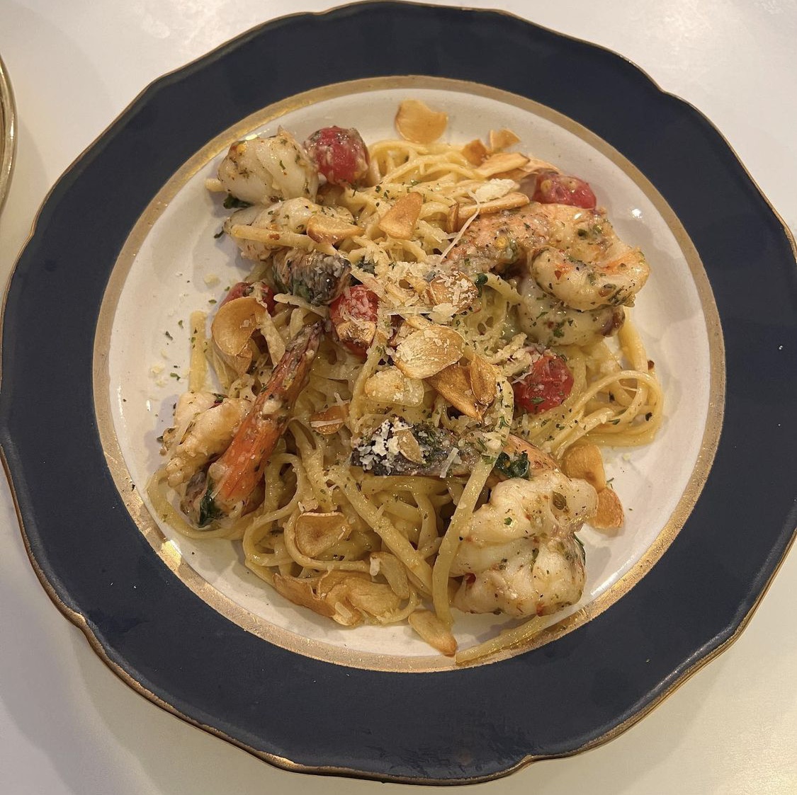 Linguine With Prawns & Herbs