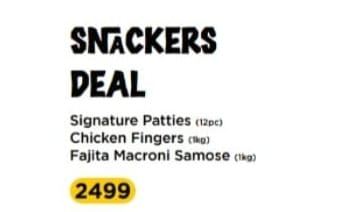 Snackers Deal 