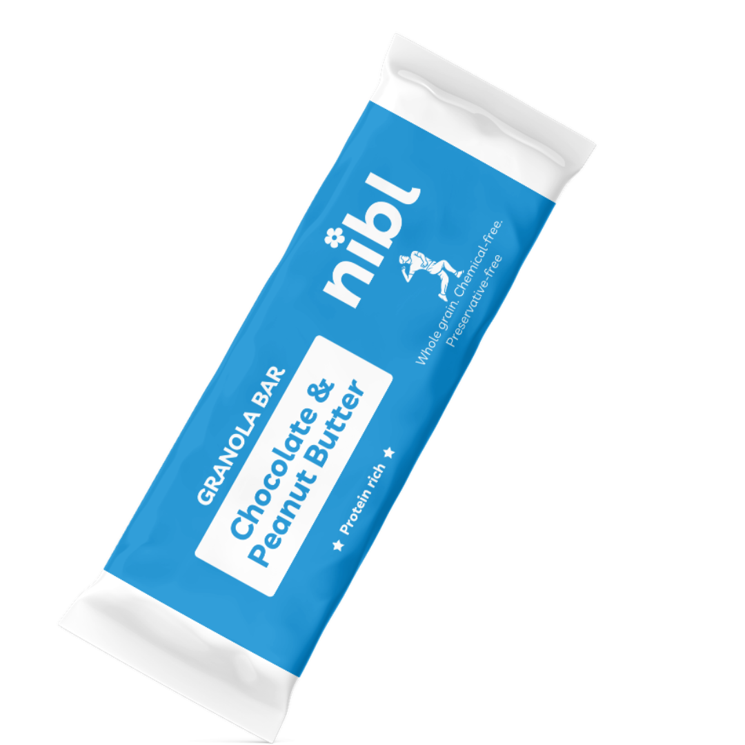 Chocolate & Peanut Butter Granola Bar 45G - 10342