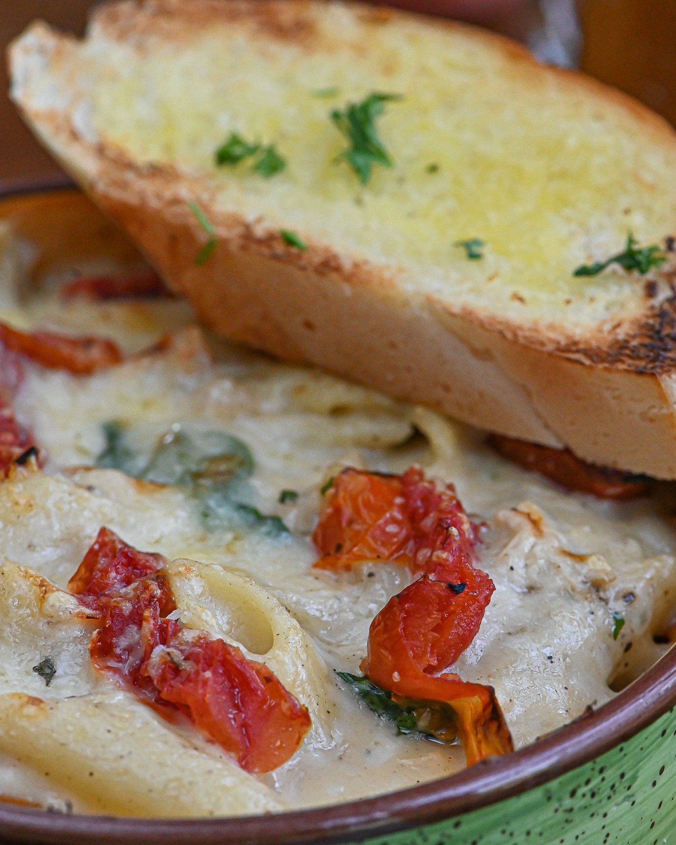 Penne in Parmesan Broth
