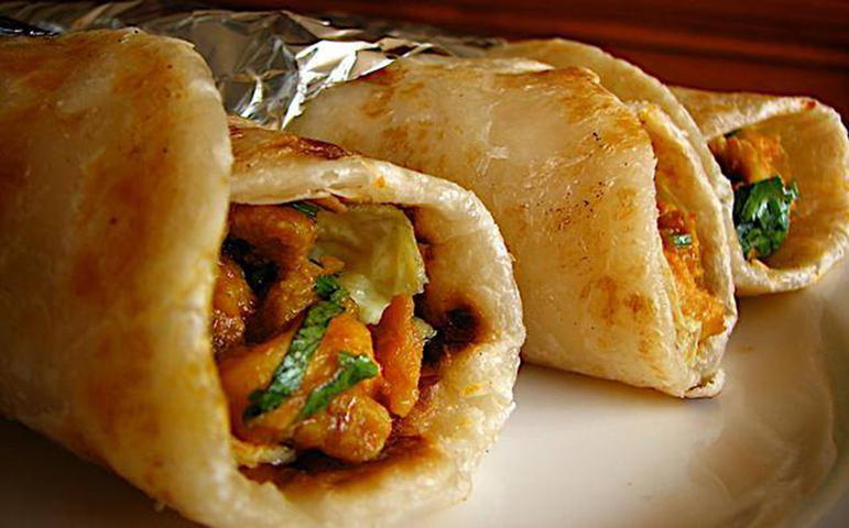 Behari Boti Paratha Roll