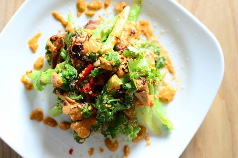 Wok-Fried Broccoli Salad