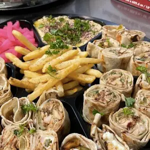 Ibn Al Shaam's VIP Shawarma Plate