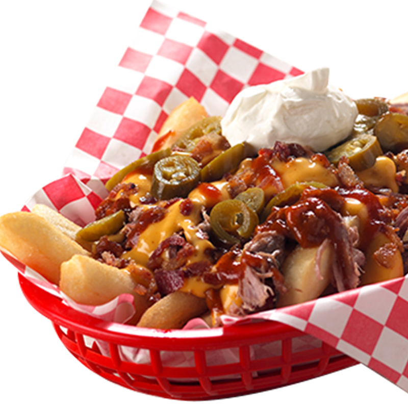 BBQ Pizza Fries