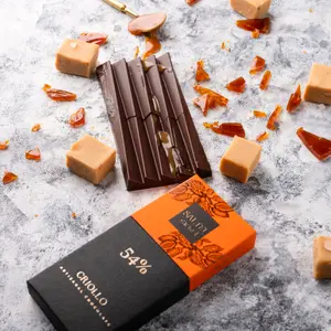 Salted Caramel 54% Premium Dark Chocolate Bar - 10867