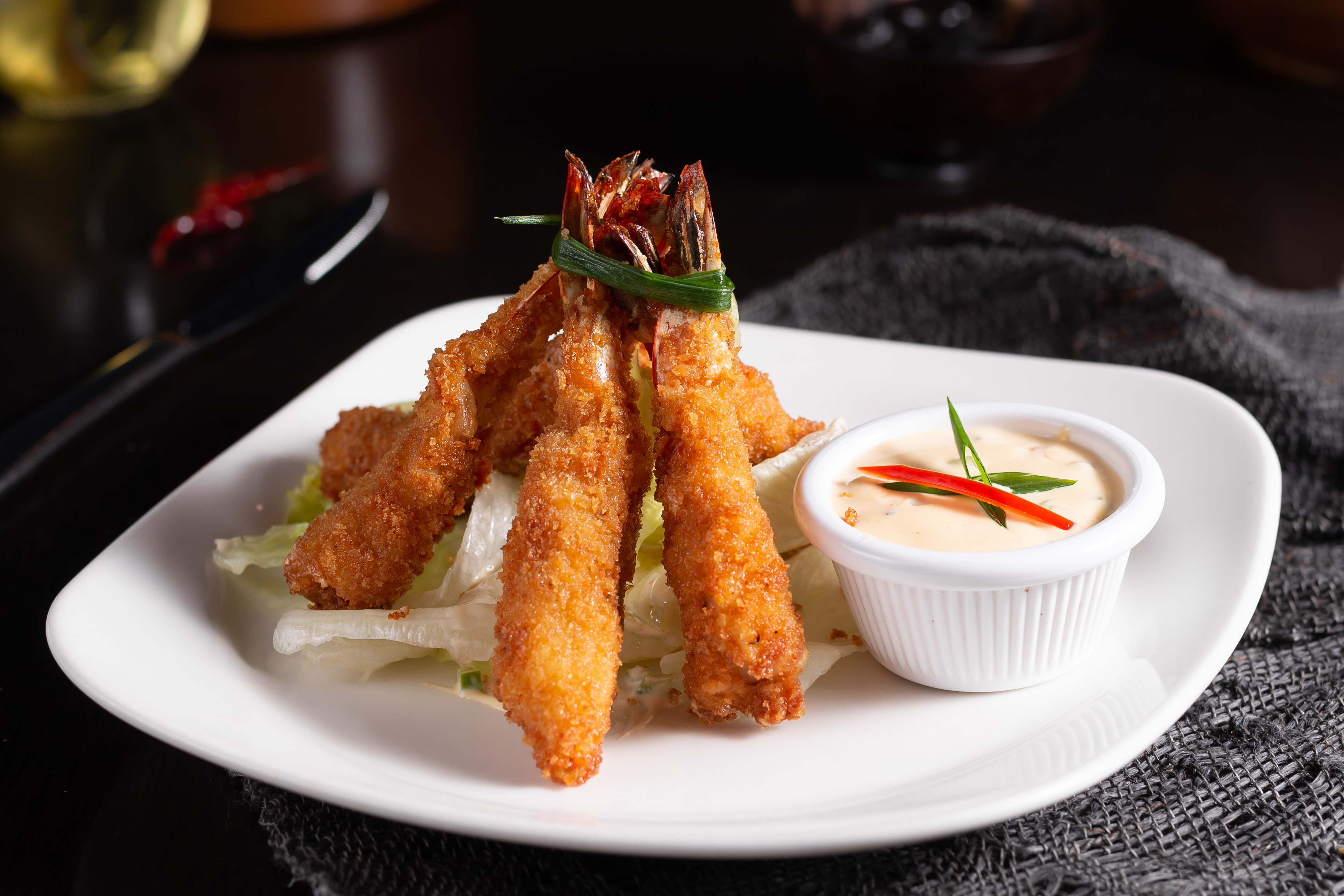 Crispy Panko Prawns