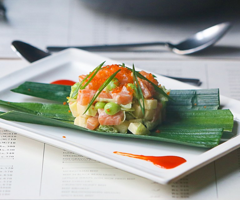 Salmon Edamame Salad