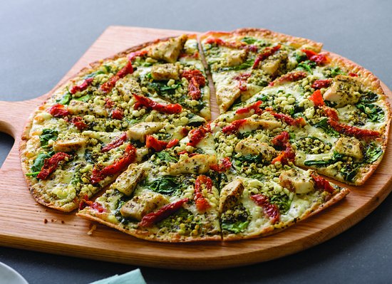 Chicken Mediterranean Pizza