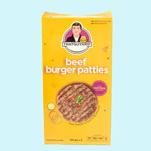 Beef Burger Patties (Frozen) - 11129