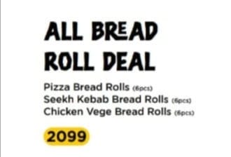All Bread Roll Deal 