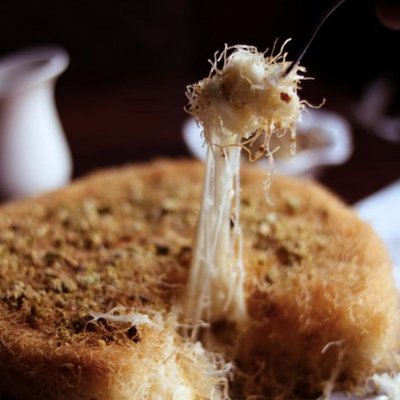 Kunafa with Cheese