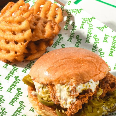 Jalapeno Fried Chicken Sandwich  - 13037