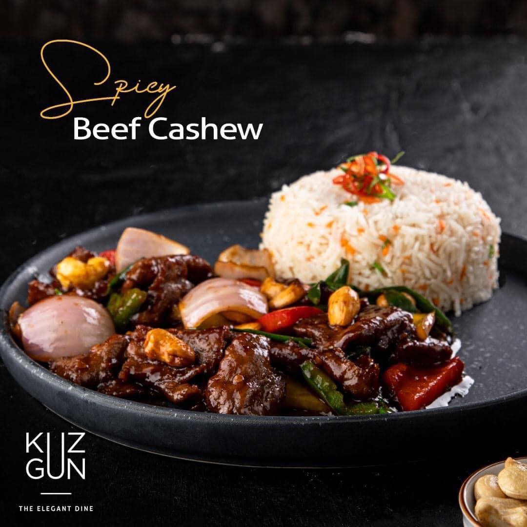 Spicy Beef Cashew