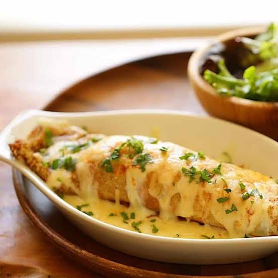 Chicken & Mushroom Crepe