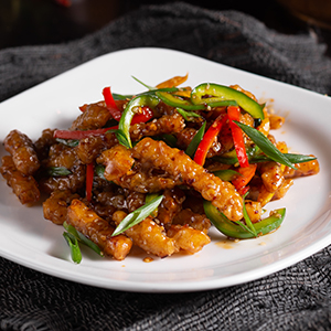 Crispy Honey Chili Potatoes