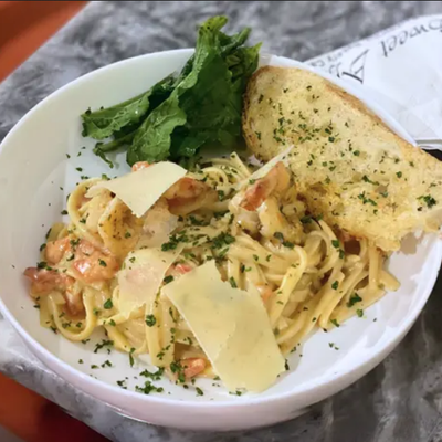 Prawn Aglio e Olio