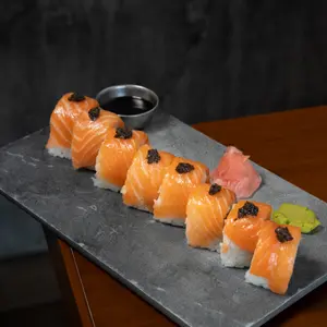 Salmon Truffle Roll