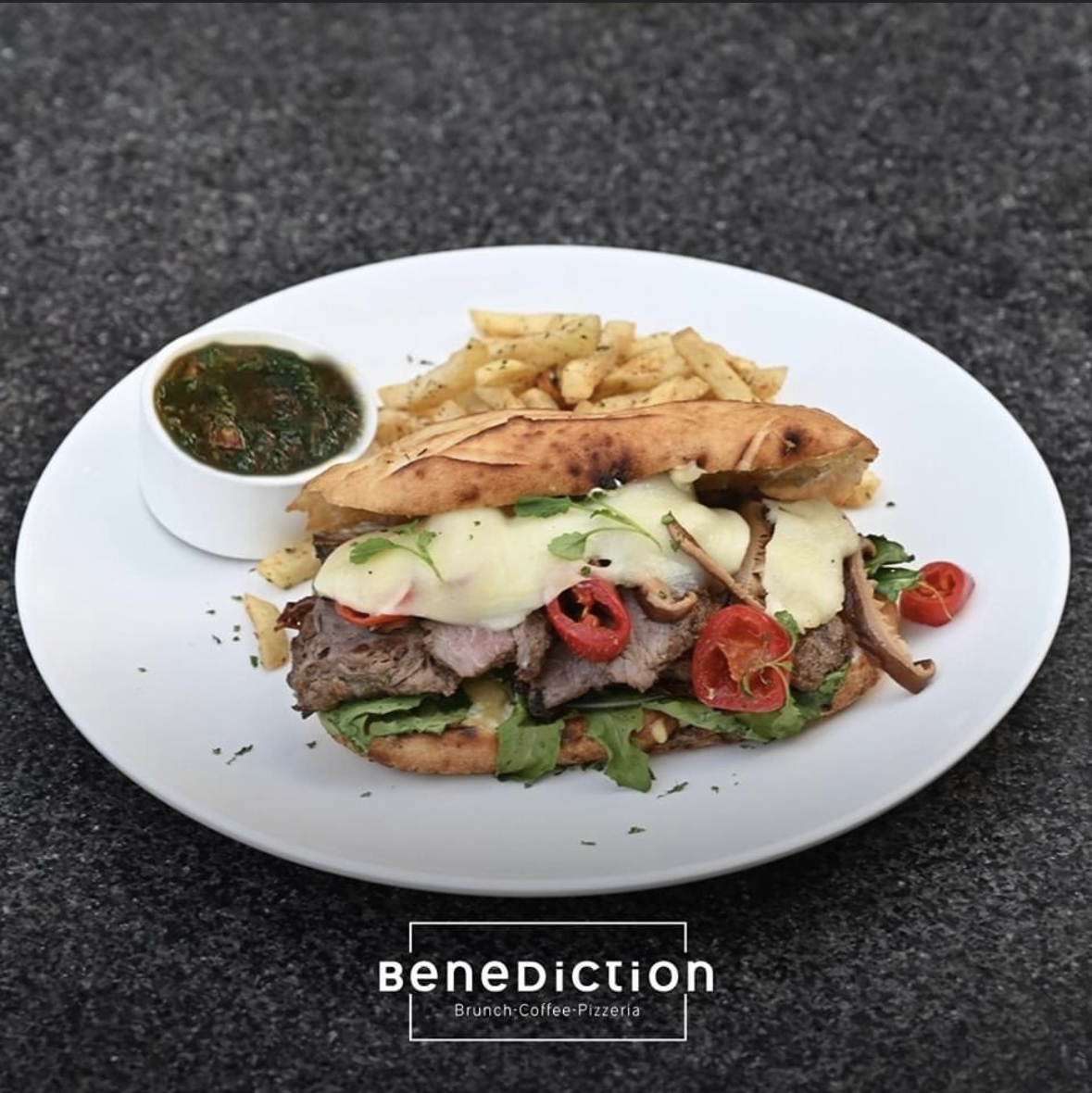 Woodfired Steak Sandwich