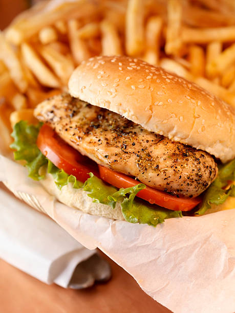 Spicy Chicken Grilled Burger