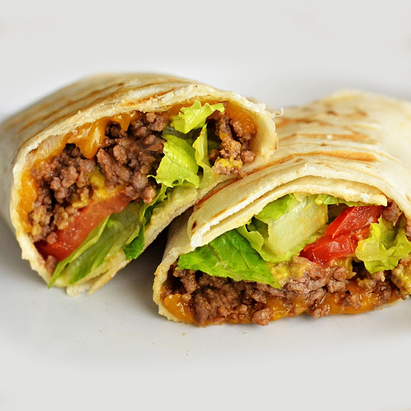 Chapli Kebab Wrap
