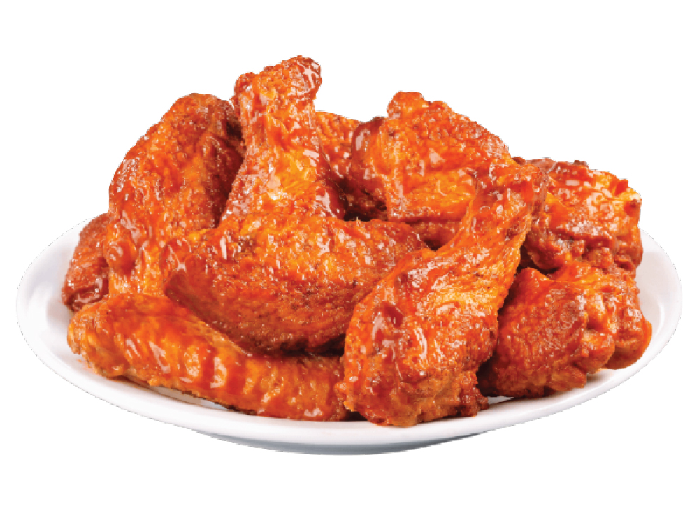 Hot Buffalo Wings (6 pcs)