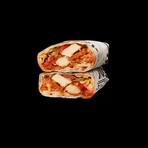 Fiery Fried Chicken wrap