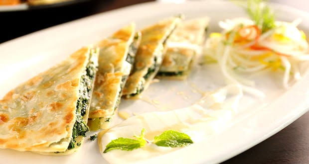 Spinach & Feta Crepe