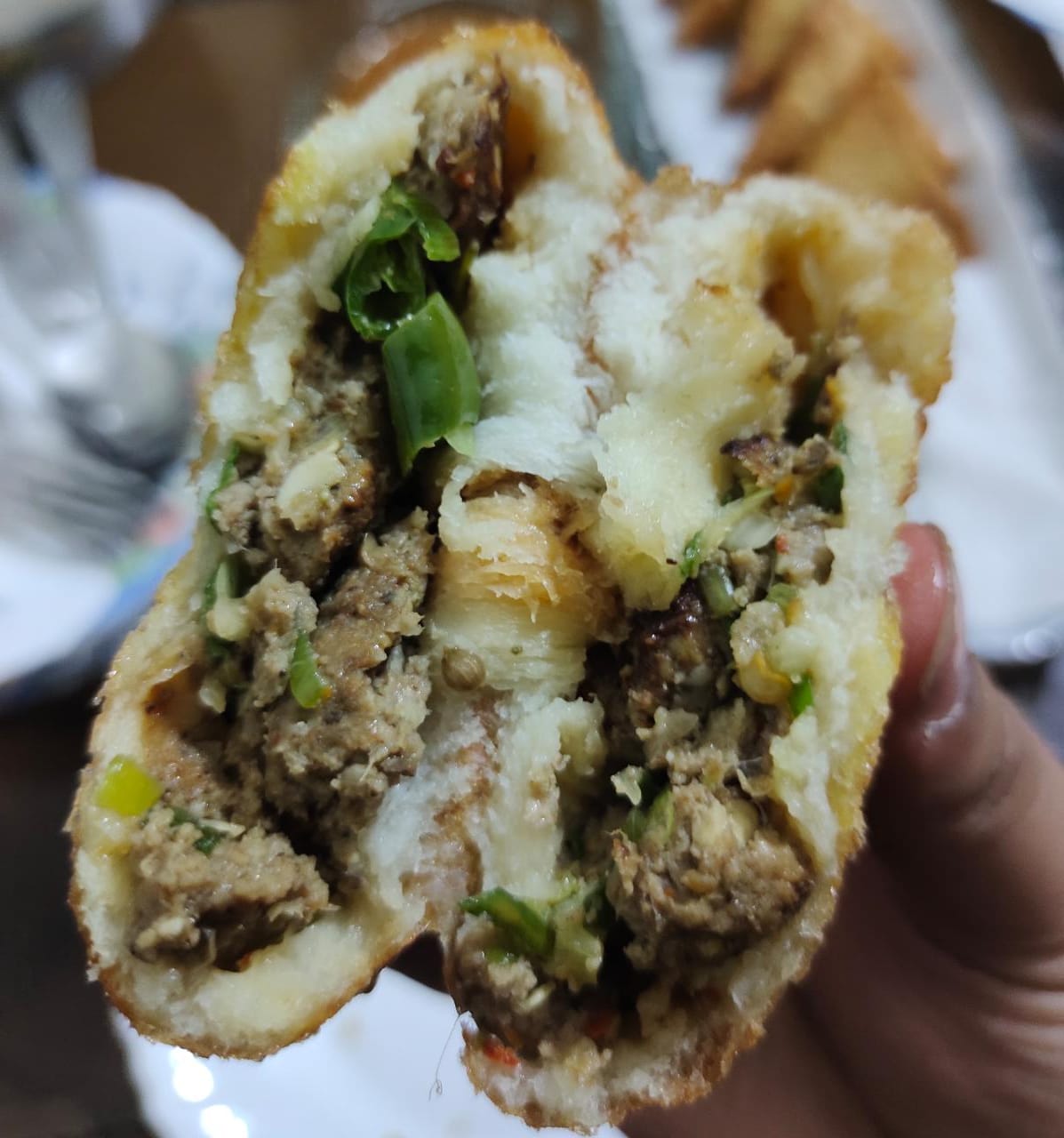 Seekh Kebab Bread Rolls (6pc)
