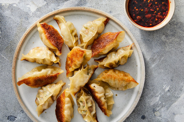 Pan-Seared Spicy Dumplings