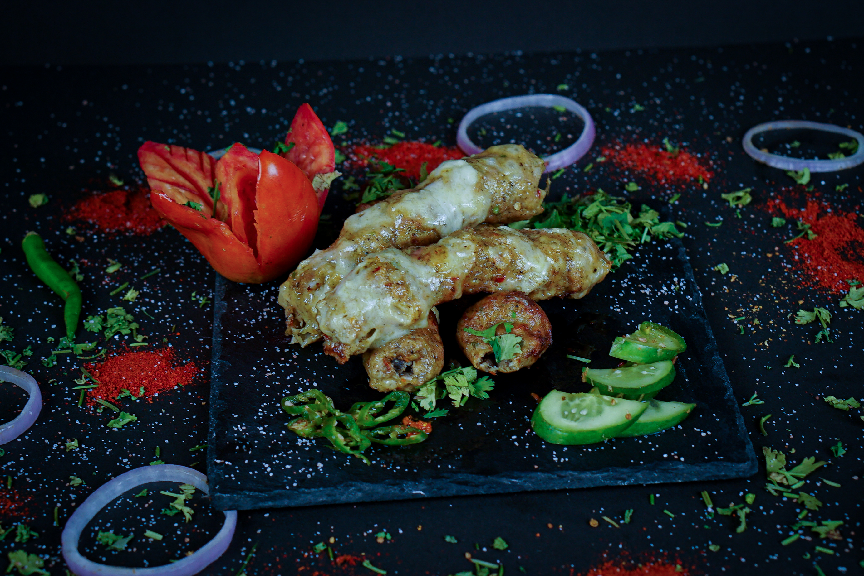 Chicken Reshmi Kabab